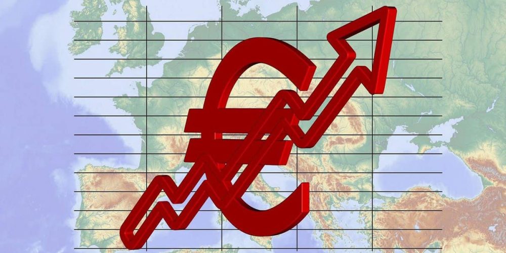 Der Euro und die Inflation, die Kurve geht nach oben