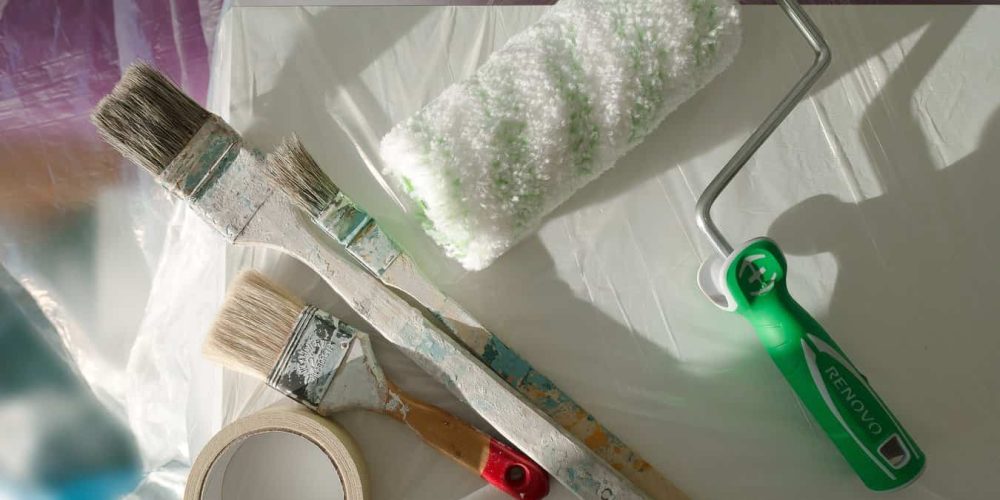 renovation paint brush roller