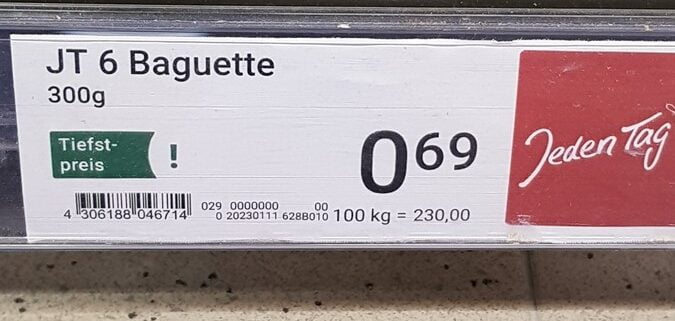 fundstueck 2023 06 baguette 100kg preis