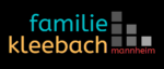 Logo Familie Kleebach Rechteck schwarz