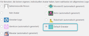 WordPress eigener Avatar Bild